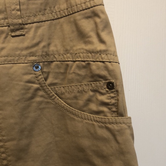 Midi/modest Skirt tan/beige Esprit, two pockets and zip in front, EUR40/US10 - Picture 4 of 8